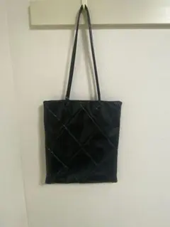chocolat raffine robeパッチワークメタリックA4トートバッグのサムネイル
