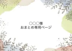 ○○○様 リクエスト 3点 まとめ商品