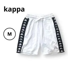 kappa カッパ スウェットショーツ ショートパンツ ホワイト M 短パンのサムネイル