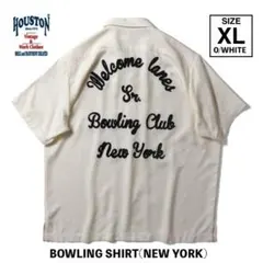 残りわずか！新品 HOUSTON ボウリングシャツ NEWYORK 半袖 XLのサムネイル