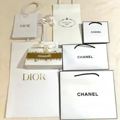 シャネル ディオール プラダ ボックス リボン ショッパー セット