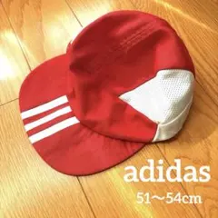 帽子　赤　スポーツ　51〜54cm サッカー