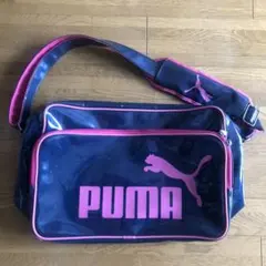 PUMA プーマ エナメルバッグ