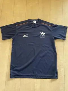 Mizuno ネイビー Tシャツ Renaissance