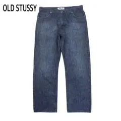 90s USA製 濃紺デニム OLD STUSSY デニムパンツ 表記3 - メルカリ