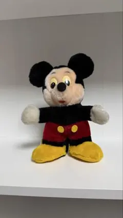 希少 60s〜 ヴィンテージ ミッキーマウス ぬいぐるみ 日本製 当時物