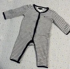 Tommy Hilfiger ストライプロンパース