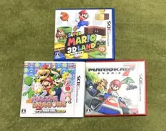 3DS スーパーマリオ3Dランド・パズル&ドラゴンズ・マリオカート7