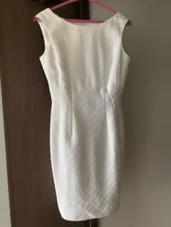 ラストシーン ワンピース ノースリーブ 白 美品