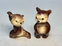 【③】HAGEN RENAKER ヘイゲンリネカー 子グマ アングリーベア 2匹