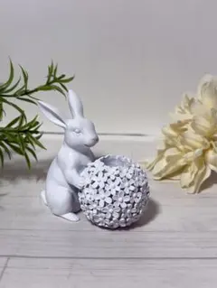 【Francfranc・ミニョン ペンスタンド ラビット】うさぎの置物