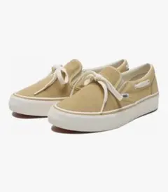 【VANS】キャメル：スリッポン（26.5）