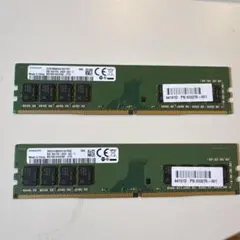 動作確認済 DDR4 16GB(8GB×2) デスクトップ用 - メルカリ