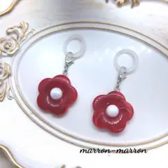No.83ネイビー＆グレーのチャーム♪アンブレラ•ペットボトルマーカー2