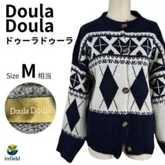 ★終★ Doula Doula ドゥーラドゥーラ カーディガン ネイビーのサムネイル