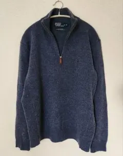 Polo by Ralph Lauren ハーフジップニット XL
