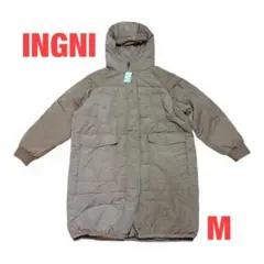 ★新品タグ付き★ INGNI BIG中綿コート ベージュ Mイング　ダウン