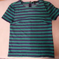 BANANA REPUBLIC XXS 半袖ストライプTシャツ