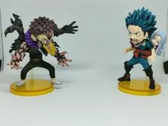 ワールドコレクタブルフィギュア　緑谷出久＆エリ　オーバーホール２種セット