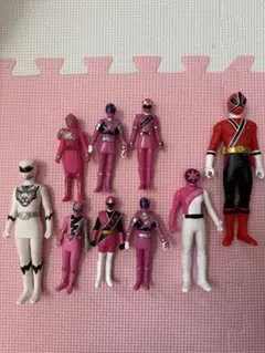 戦隊ヒーロー フィギュア 9体セット