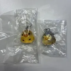 リラックマ　クリアマスコットチャーム　キイロイトリ めじるしアクセサリー