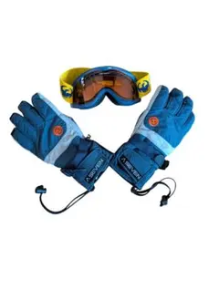 キッズ　AS7EN グローブ & DRAGON ゴーグル セット