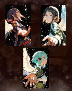 カード ウラシク　3枚　 1114