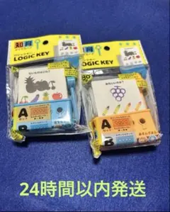 欠品・入荷未定　セリア　LOGIC KEY ロジックキー 2セット　クイズカードのサムネイル