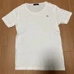 BURBERRY バーバリーブラックレーベルTシャツ 白 綿100% ホワイト