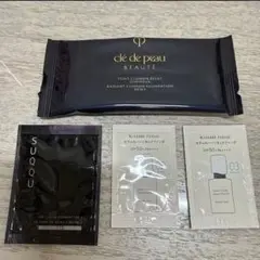 クレ・ド・ポー ボーテ & SUQQU等 ファンデーションサンプル 4点セット