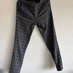 THE SHOP TK 裏起毛暖かストレッチイージーパンツ　メンズ　パンツ　L