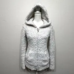 GELATO PIQUE　ボアカーディガン　白系　サイズフリー　HR1708