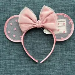 ミニー　カチューシャ　ピンク