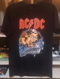 AC/DC グラフィックオーバーサイズTシャツ ダークグレー - メルカリ