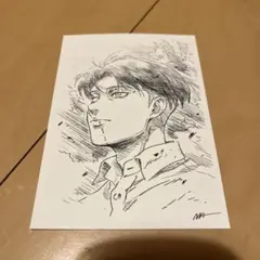 進撃の巨人 リヴァイ ポストカード