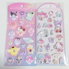 サンリオ マシュマロステッカー 2シートセット