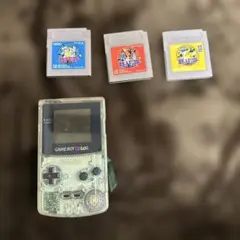 GAME BOY COLOR + ポケモンゲーム3本セット