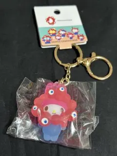 サンリオ ミャクミャク なりきりマスコット　クリア キーホルダー　マイメロ　新品