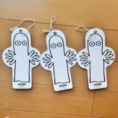 MOOMIN ニョロニョロ ペーパータグ しおり　3枚セットのサムネイル