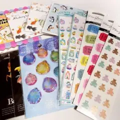 シール・フレークシールセット 大量まとめ売り