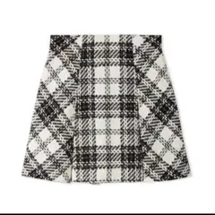 snidel ロービングチェックスカショーパン