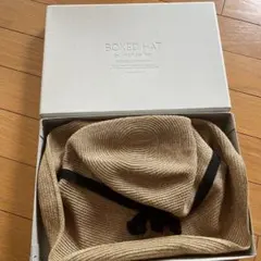 mature ha. BOXED HAT 麦わら帽子　黒リボンのサムネイル