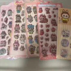 ラブブシール5枚セット　Y