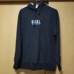 Champion O.B.O.L. フード付きスウェットシャツ ブラックМサイズ