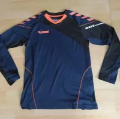 hummel　長袖シャツ　140　ネイビーのサムネイル