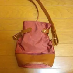 IL BISONTE 巾着型 ショルダーバッグ