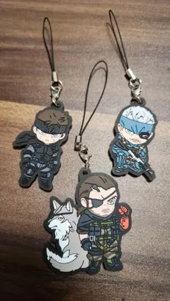 METAL GEAR SOLID アクリルキーホルダー 3個セット