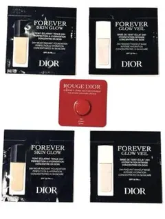 Dior スキン フォーエヴァー フルイド グロウ 他 試供品5点+他社試供品