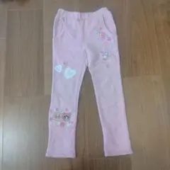 アンパンマン ピンクの刺繍入り長ズボン 100cm