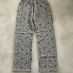 しまむら　ベア柄キルトパンツのみ　L タグなし未使用